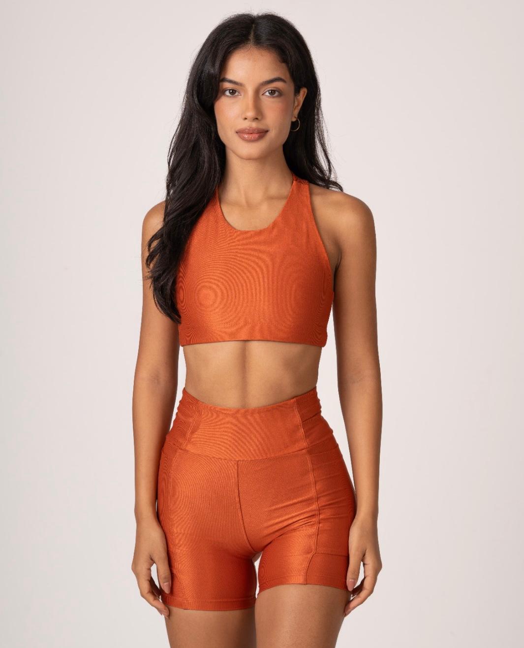 Conjunto Páprica (Short com bolso + Top com bolso)