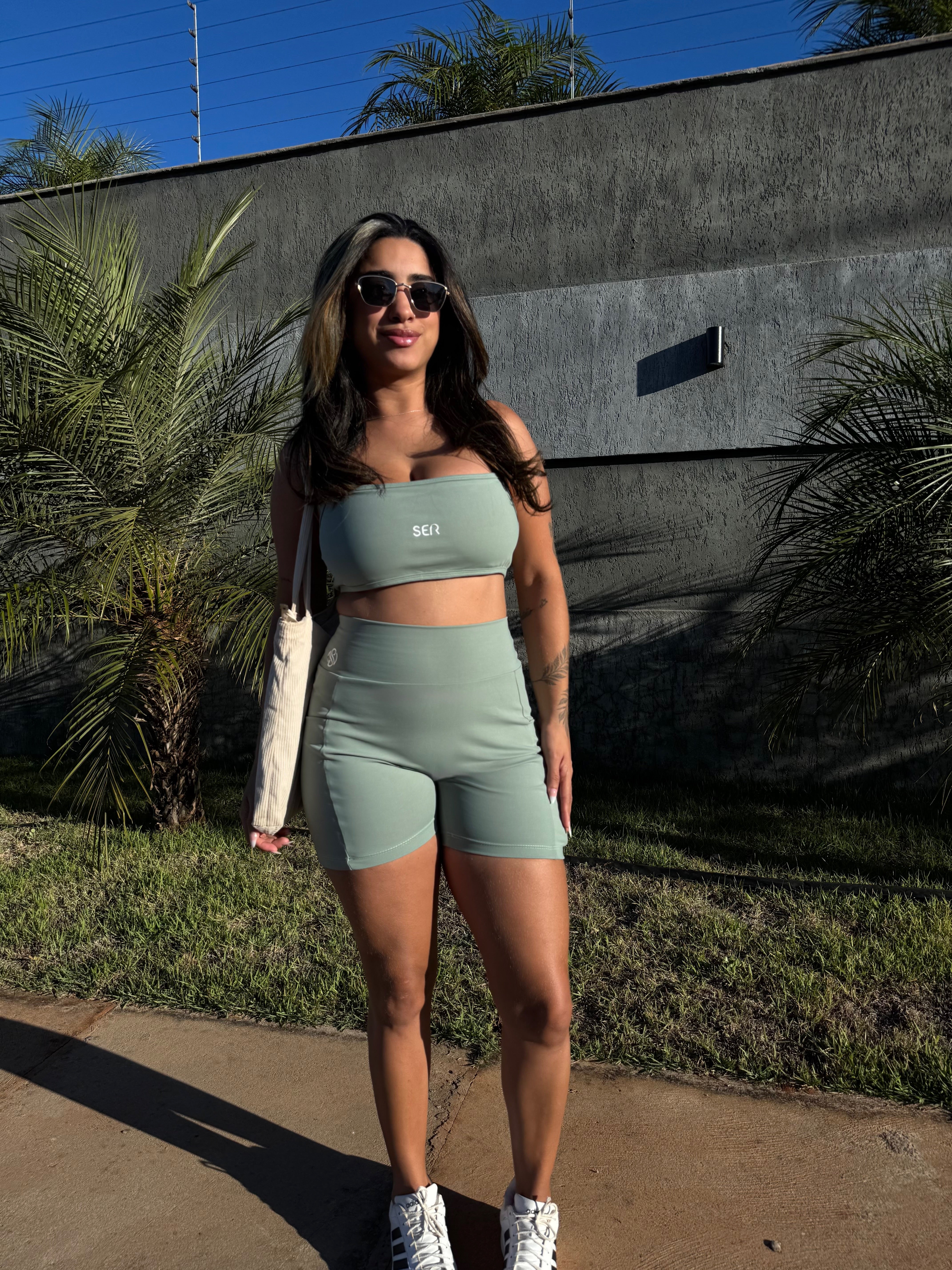 Conjunto Menta (Top + Short)
